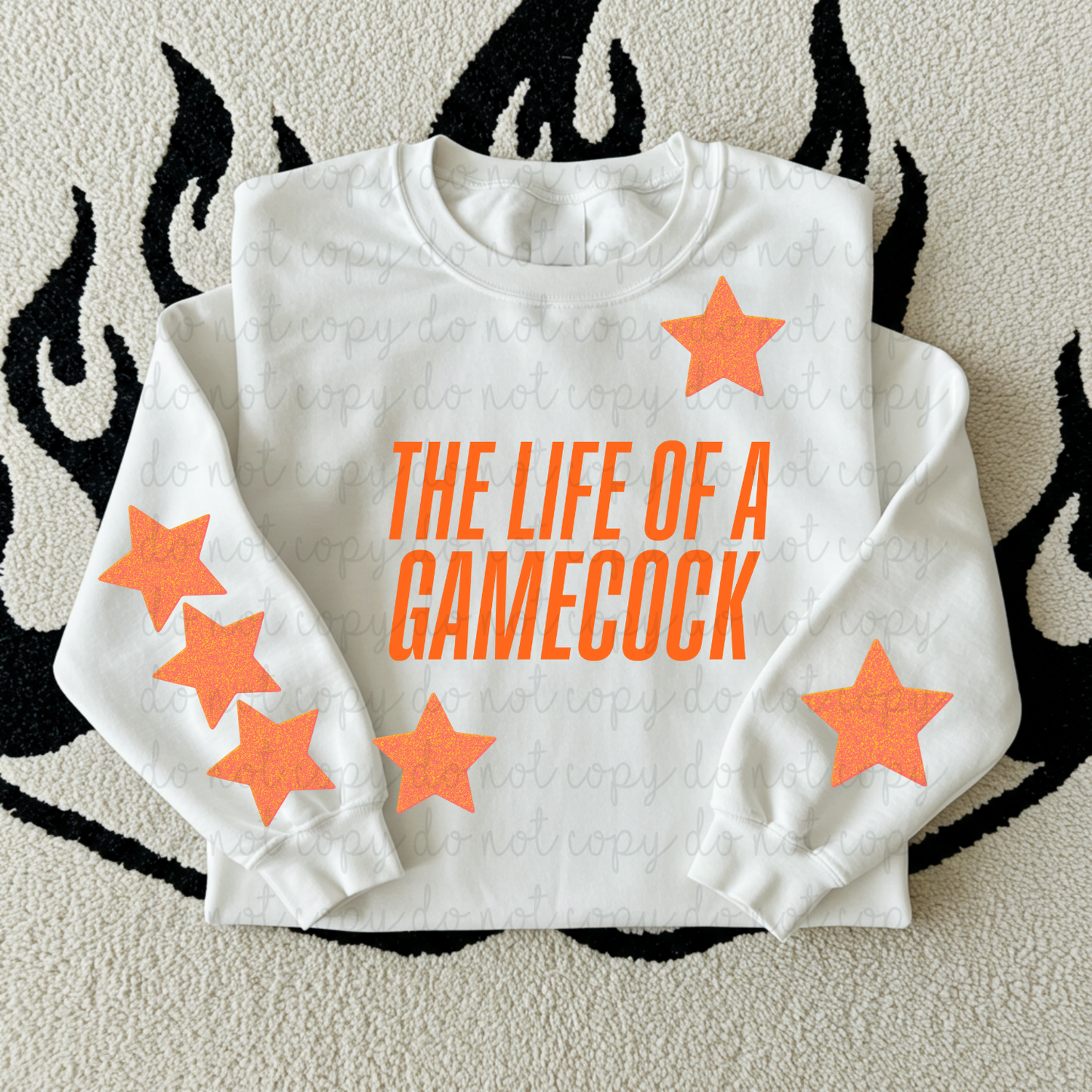 The Life Of A Gamecock DTF Transfer