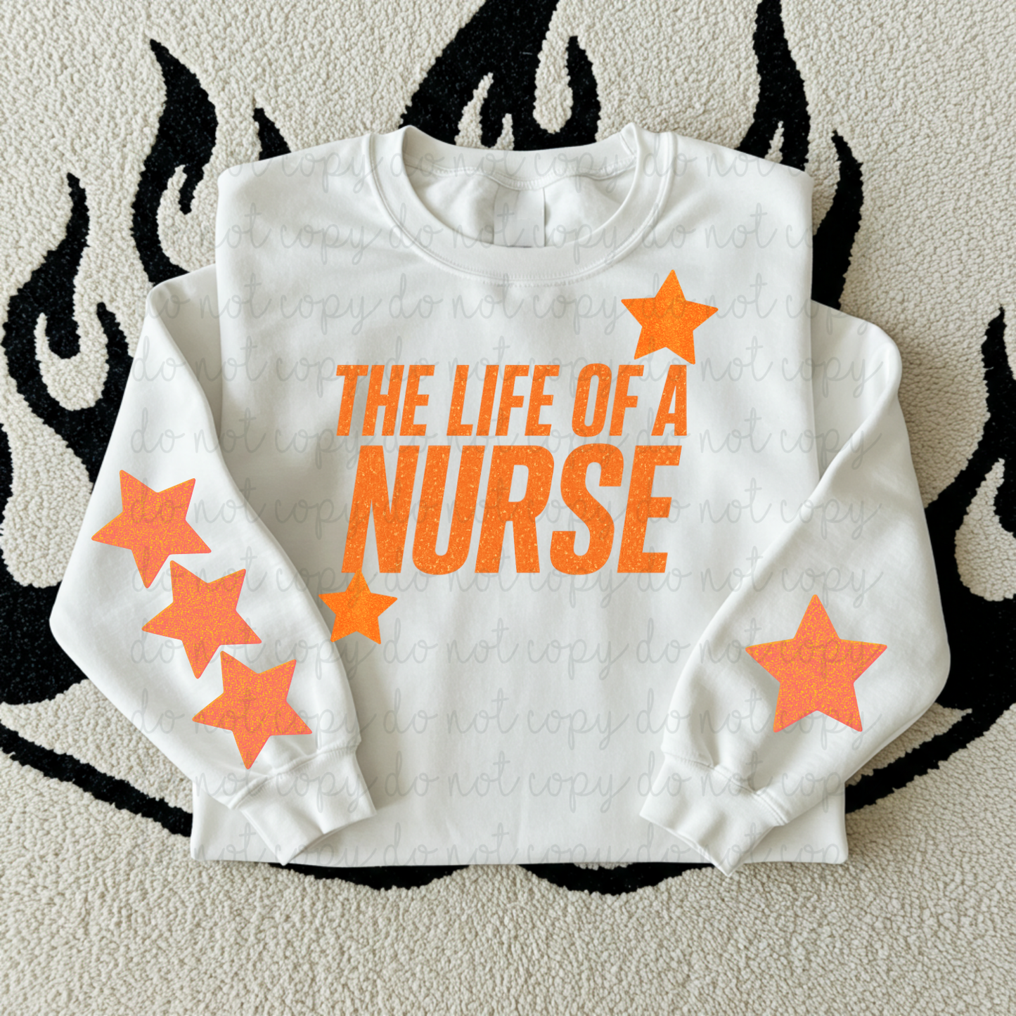 The Life Of A Nurse DTF Transfer