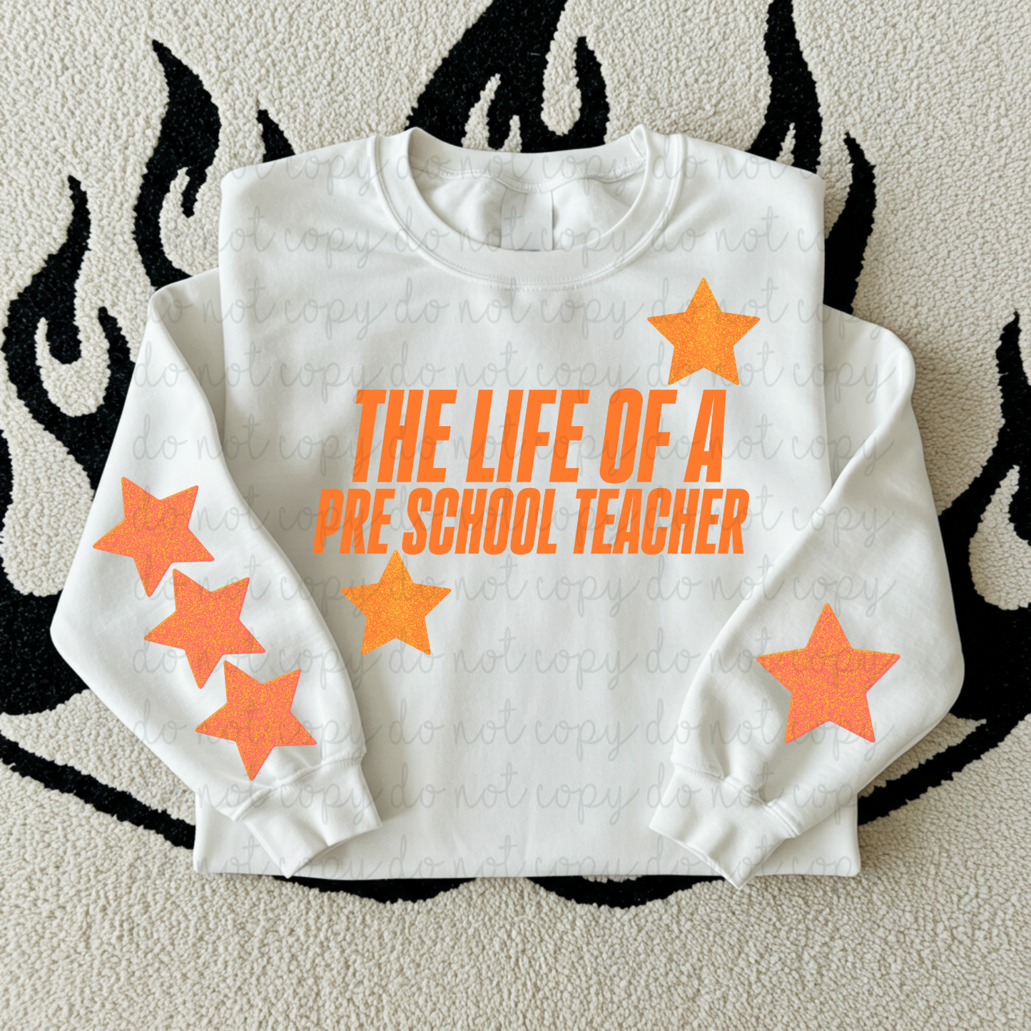 The Life Of A Preschool Teacher DTF Transfer