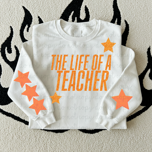 The Life Of A Teacher DTF Transfer