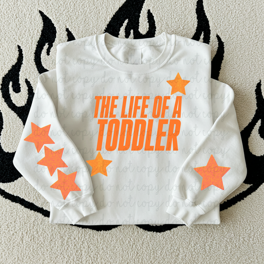 The Life Of A Toddler DTF Transfer