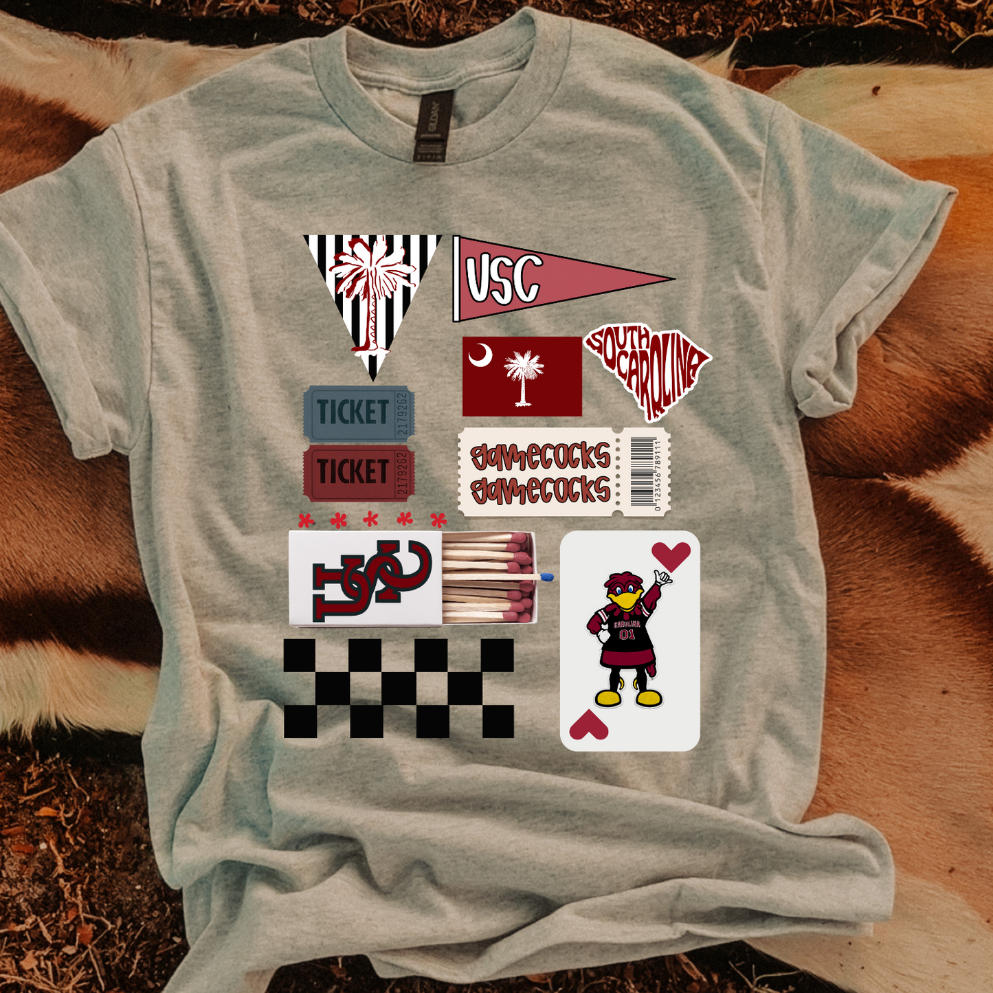 USC Matchbox DTF Transfers