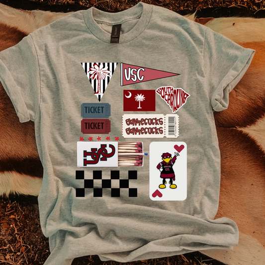 USC Matchbox DTF Transfers