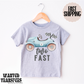 Two Fast Birthday, Race Car Themed Birthday Tee, Trendy Birthday Dude, Fast, Racing, Watercolor Car, Race Track, Two Fast