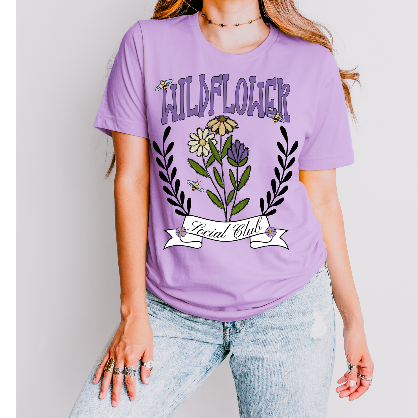 Wildflower Social Club PNG Digital Download