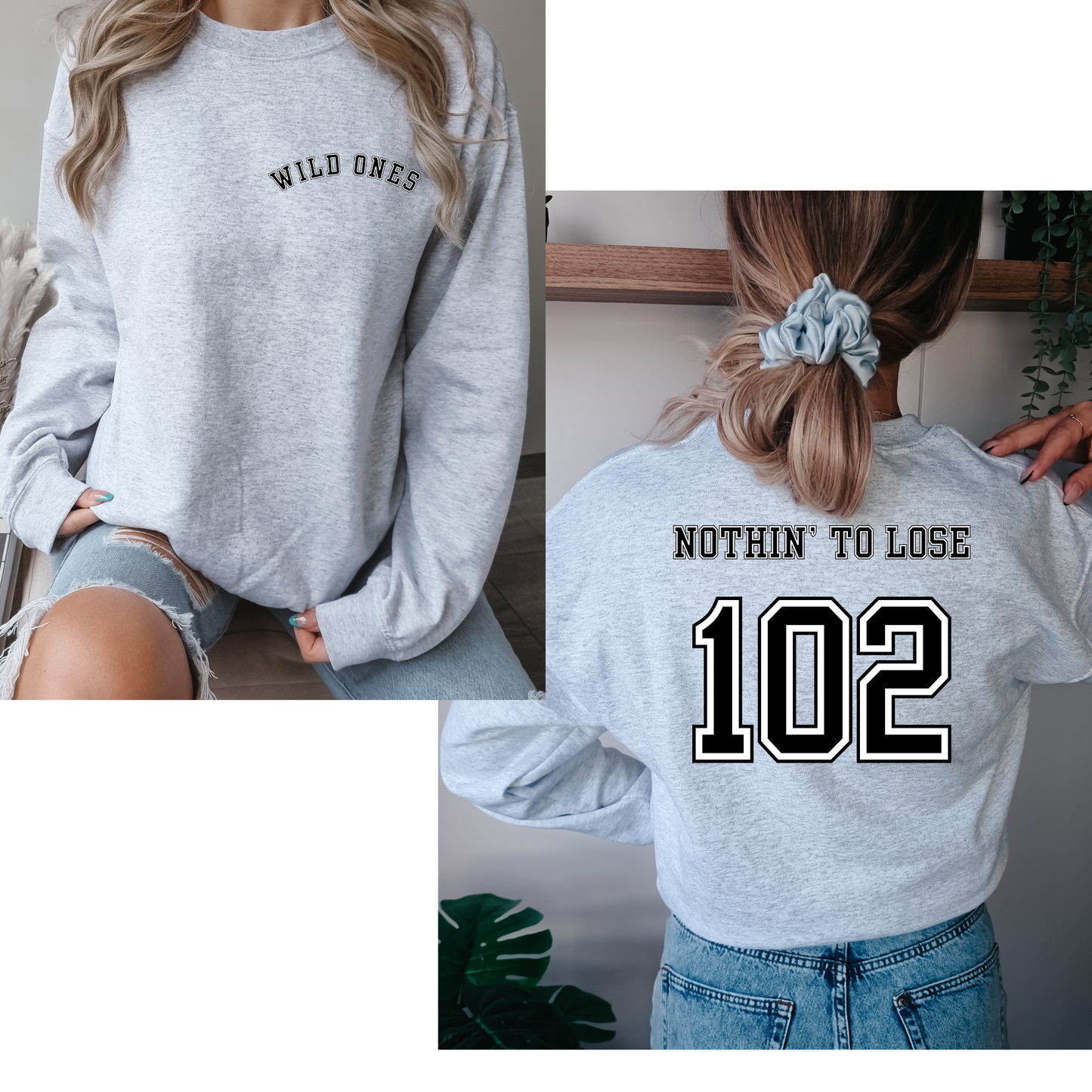 Nothin' to Lose 102 (FRONT + BACK INCLUDED) DTF Transfer