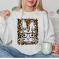 Leopard Retro Bunny Easter DTF Transfer