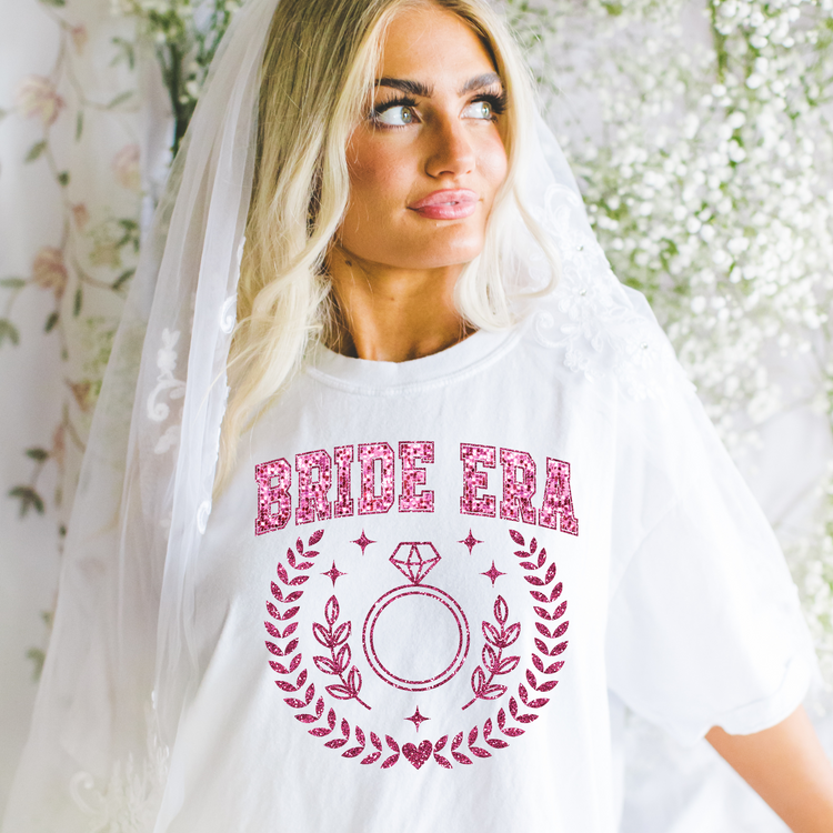 Faux Sequin Bride Era DTF Transfer