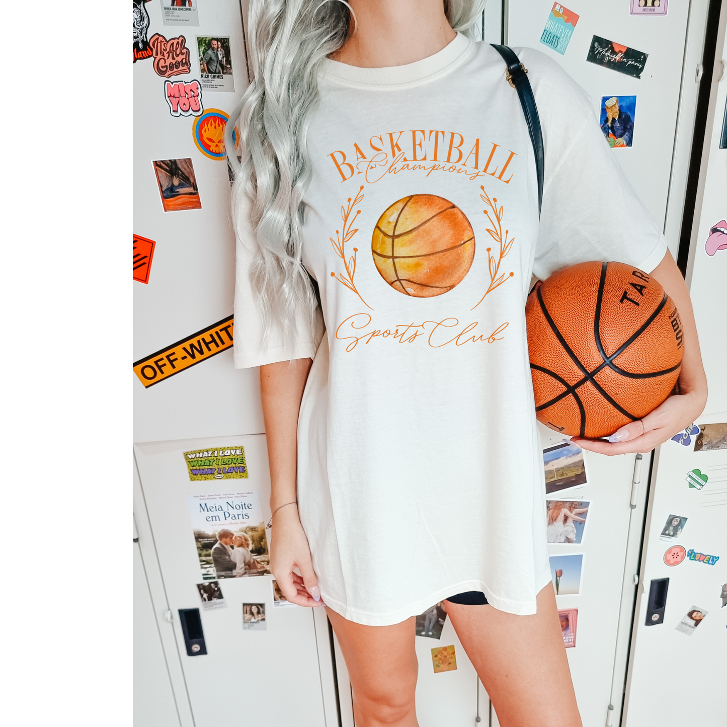 Watercolor Basketball Sports Club DTF Transfer