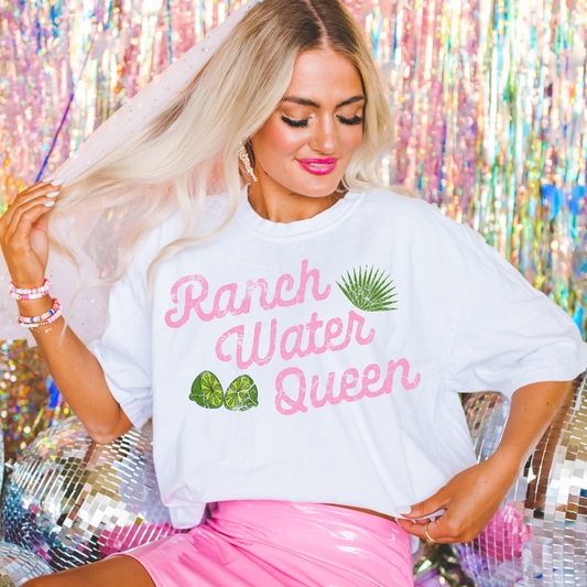 Ranch Water Queen Western DTF Transfer