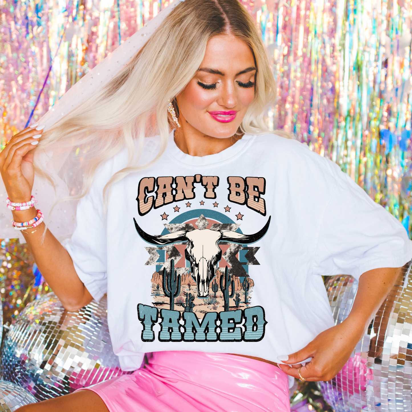 Can't Be Tamed Western DTF Transfer