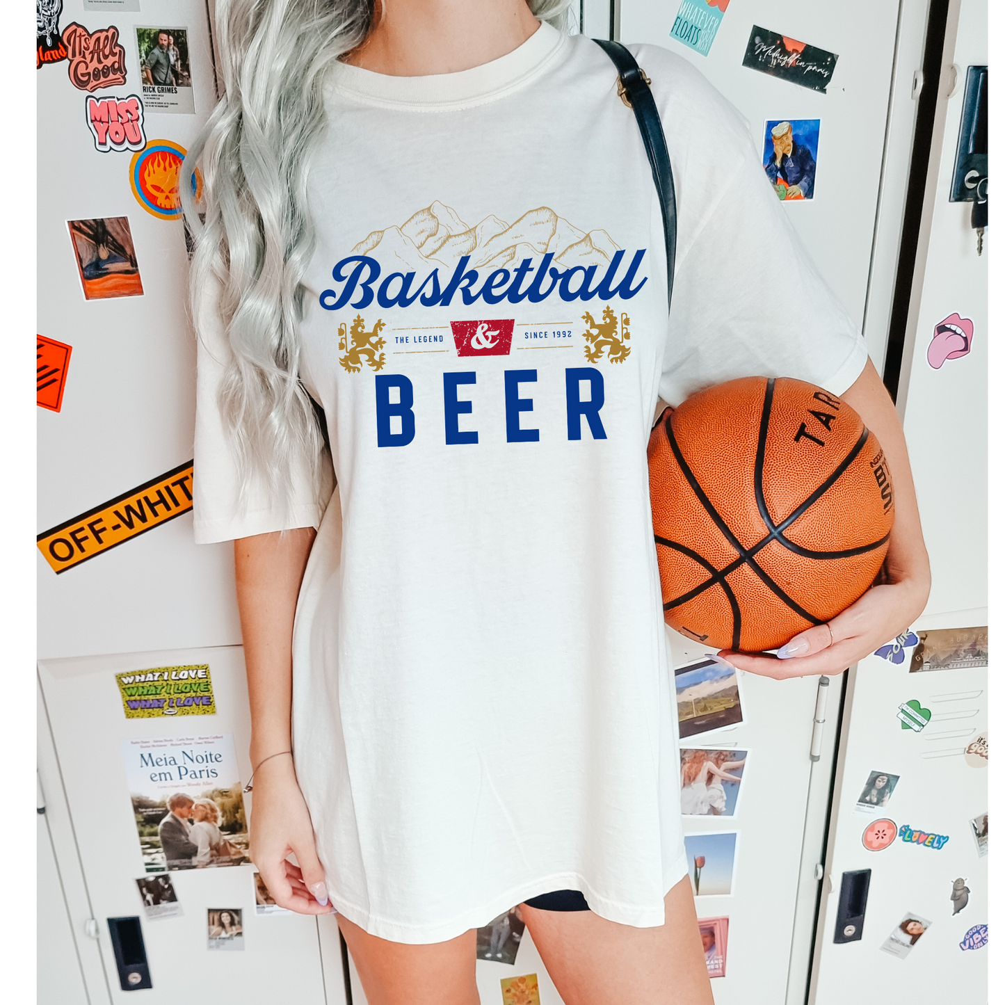 Basketball and Beer DTF Transfer