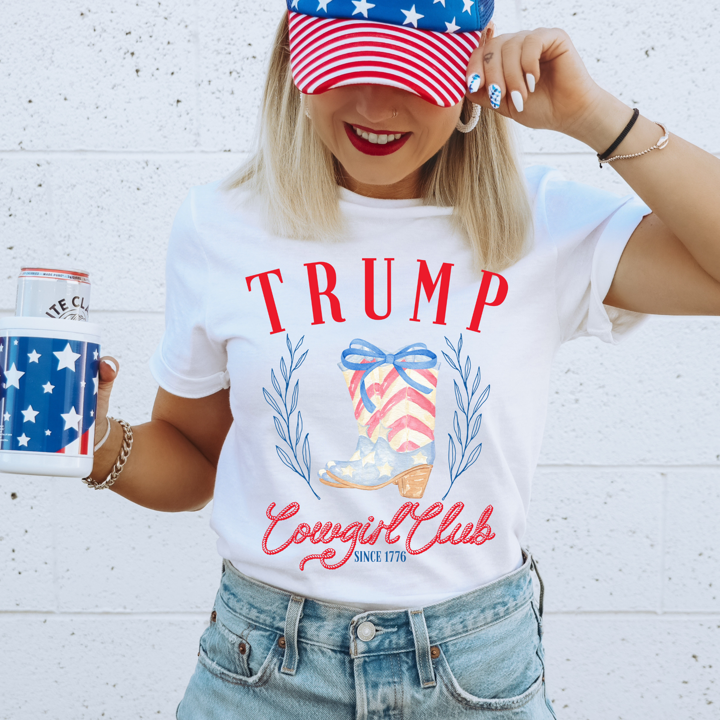 Trump Cowgirl Club DTF Transfer