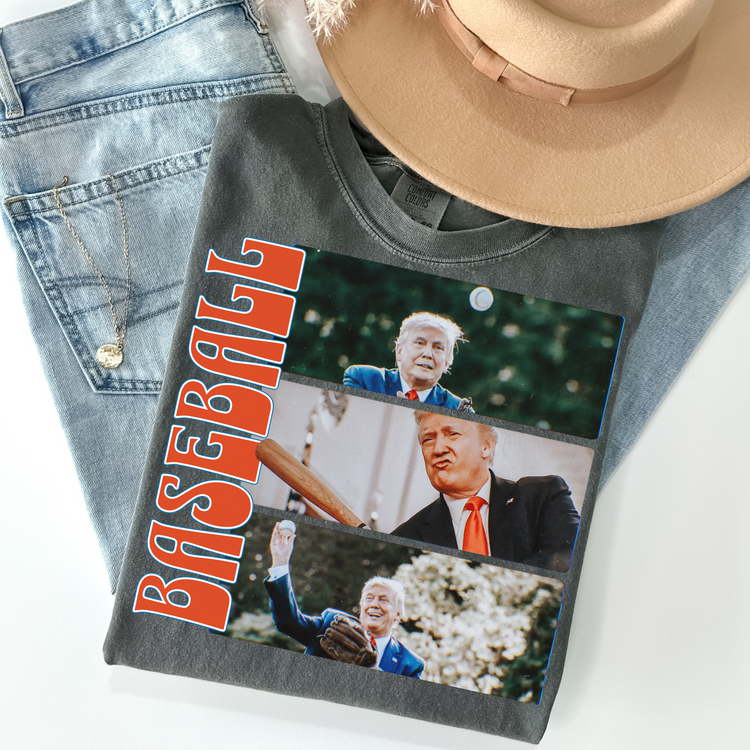 Baseball Donald Trump DTF Transfer