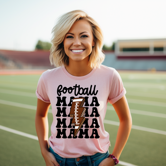 Football Mama Repeat DTF Transfer