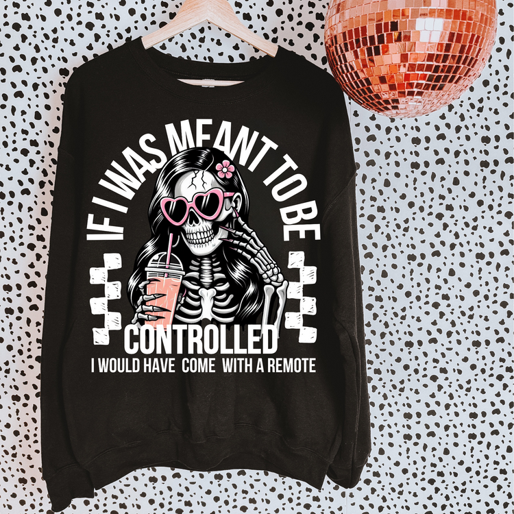 If I was Meant to be Controlled DTF Transfer