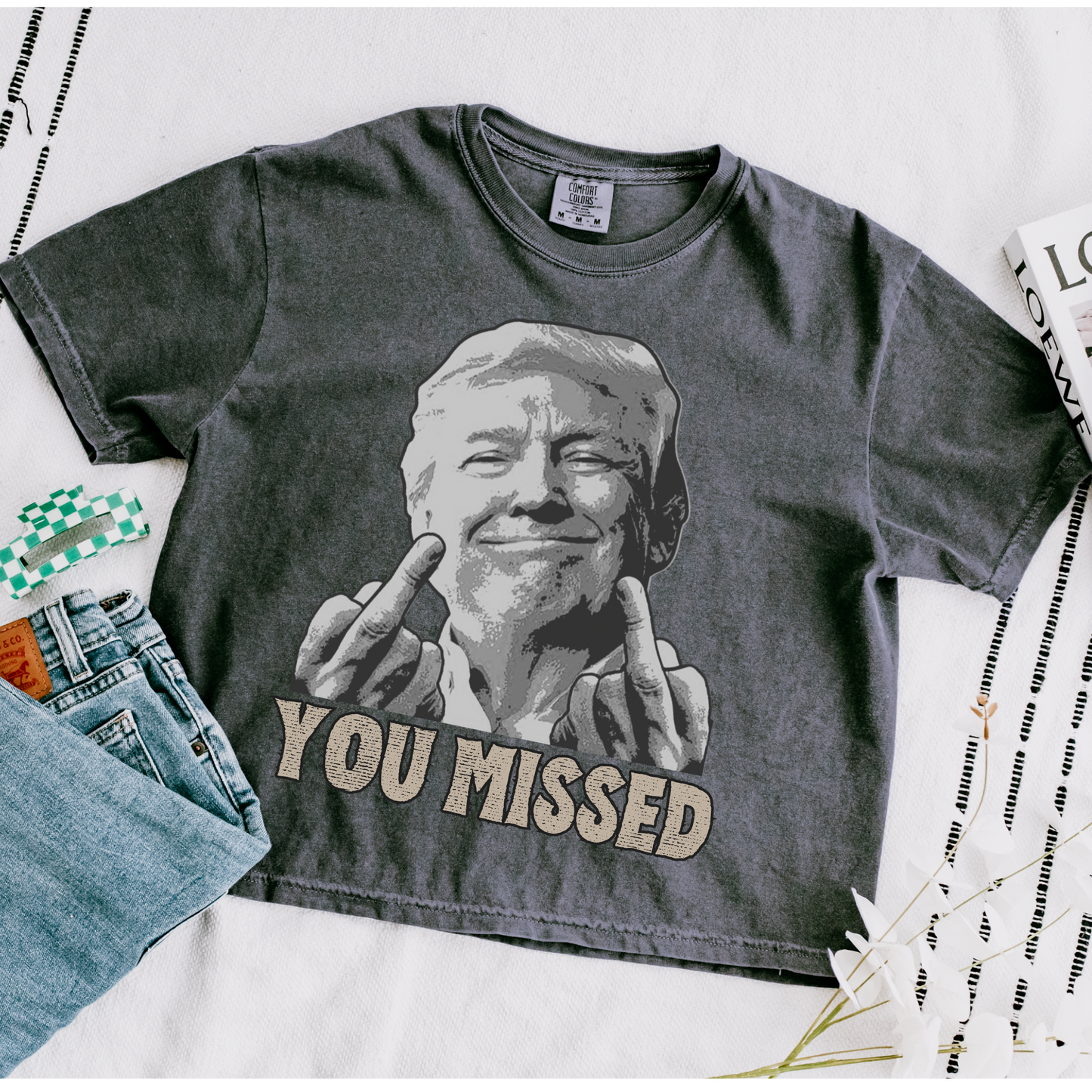 Missed Me Vintage Trump DTF Transfer