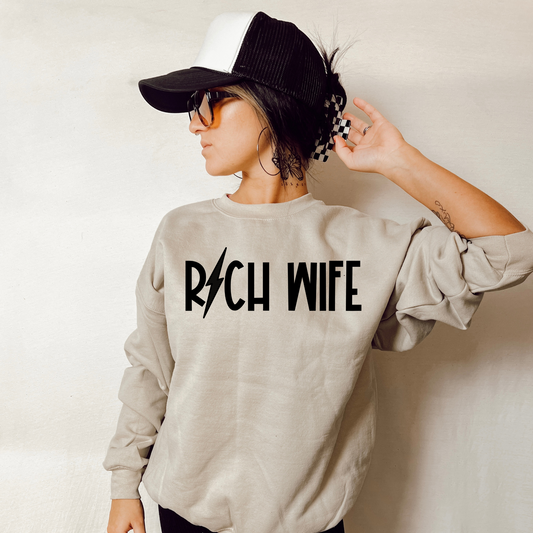 Rich Wife DTF Transfer