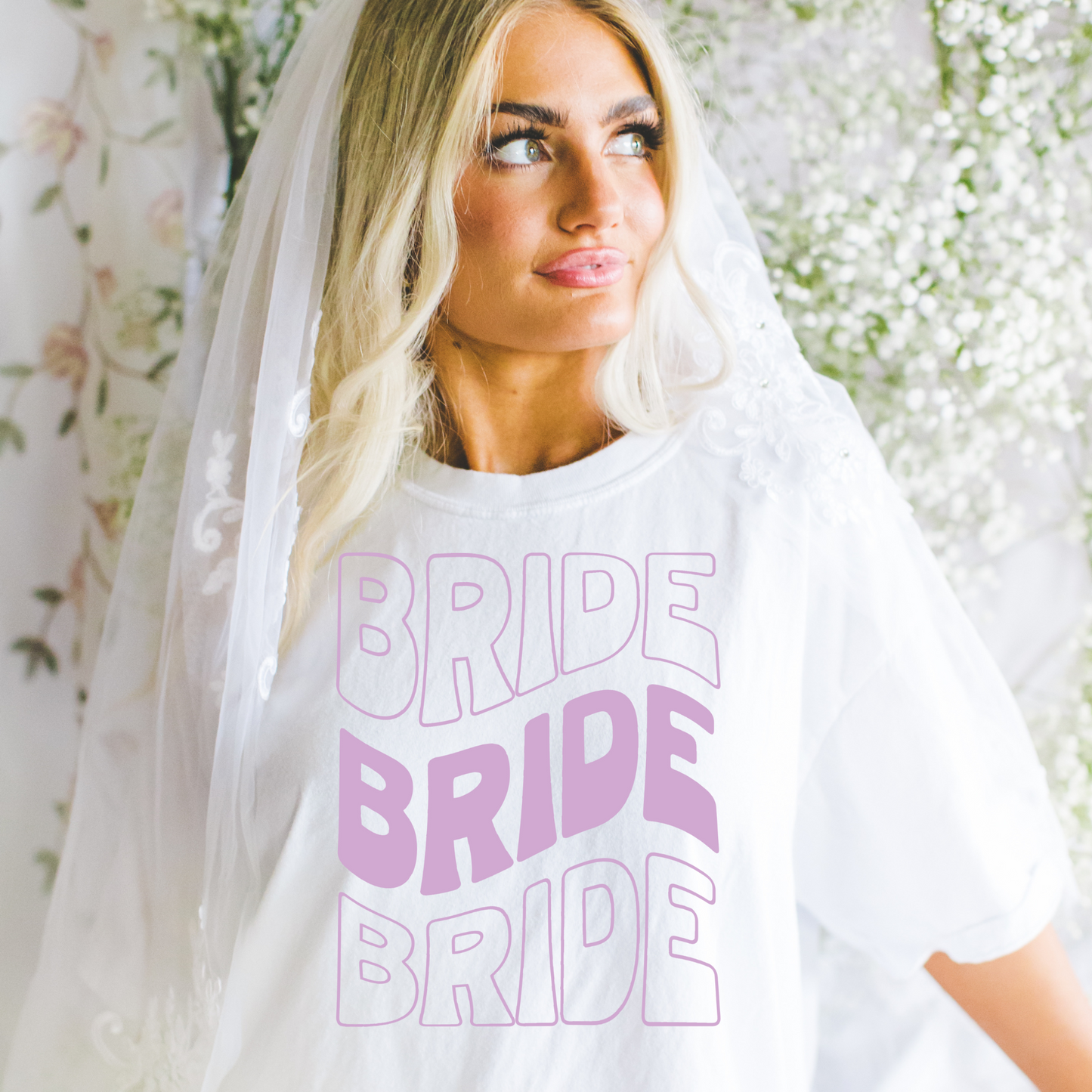 Bride Repeat Lavendar DTF Transfer