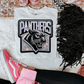 Panthers School Mascot Rhinestone DTF Transfer