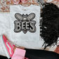 Bees School Mascot Rhinestone DTF Transfer