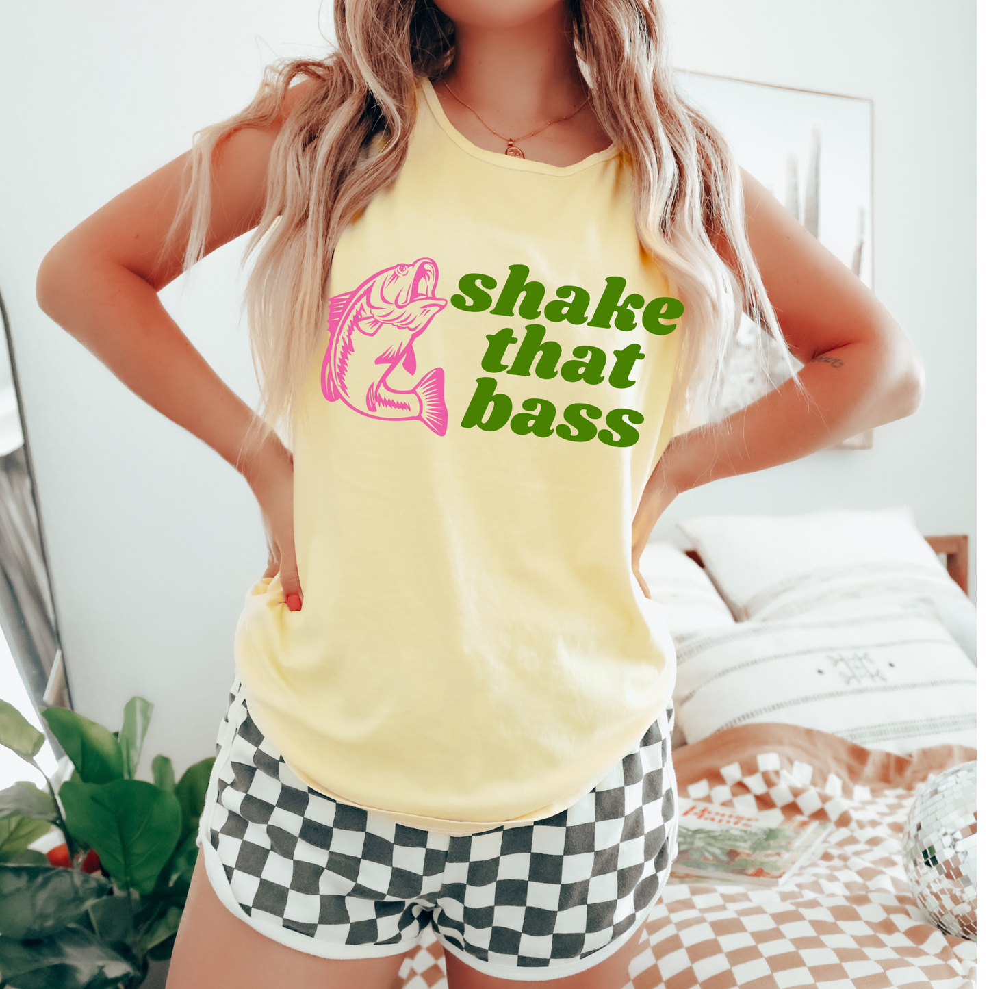 Shake that Bass Lake Summer DTF Transfer