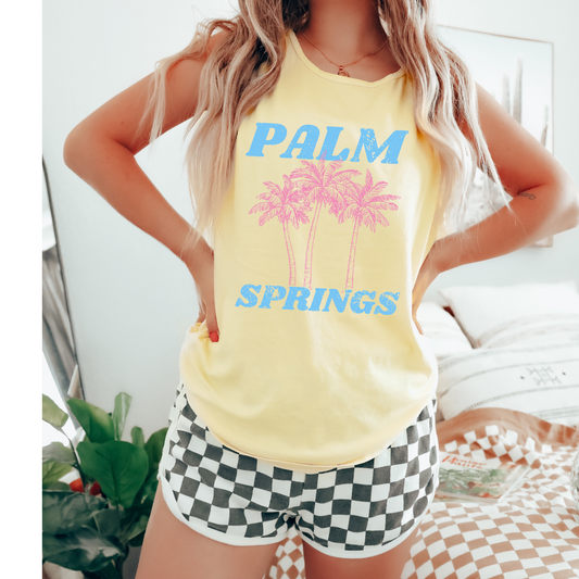 Palm Springs Summer DTF Transfer