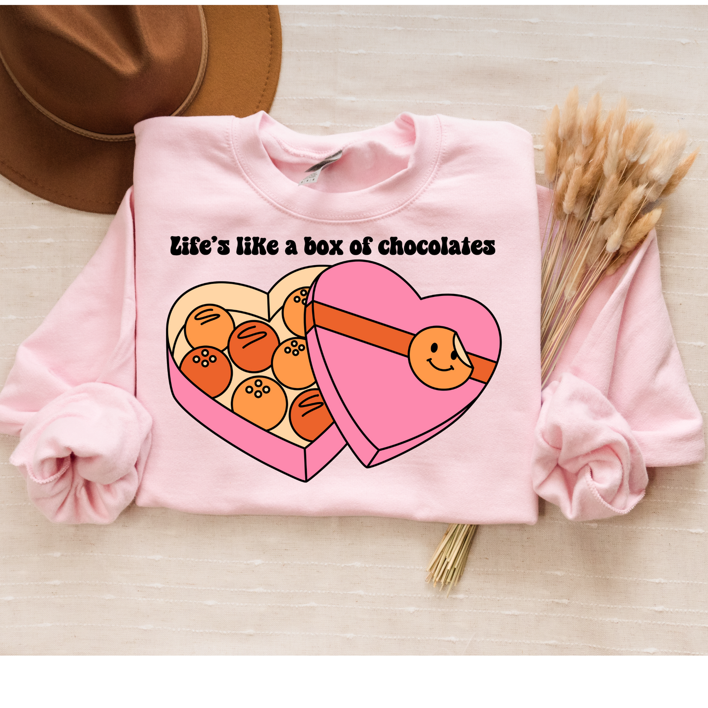 Box of Chocolates Valentine's DTF Transfer