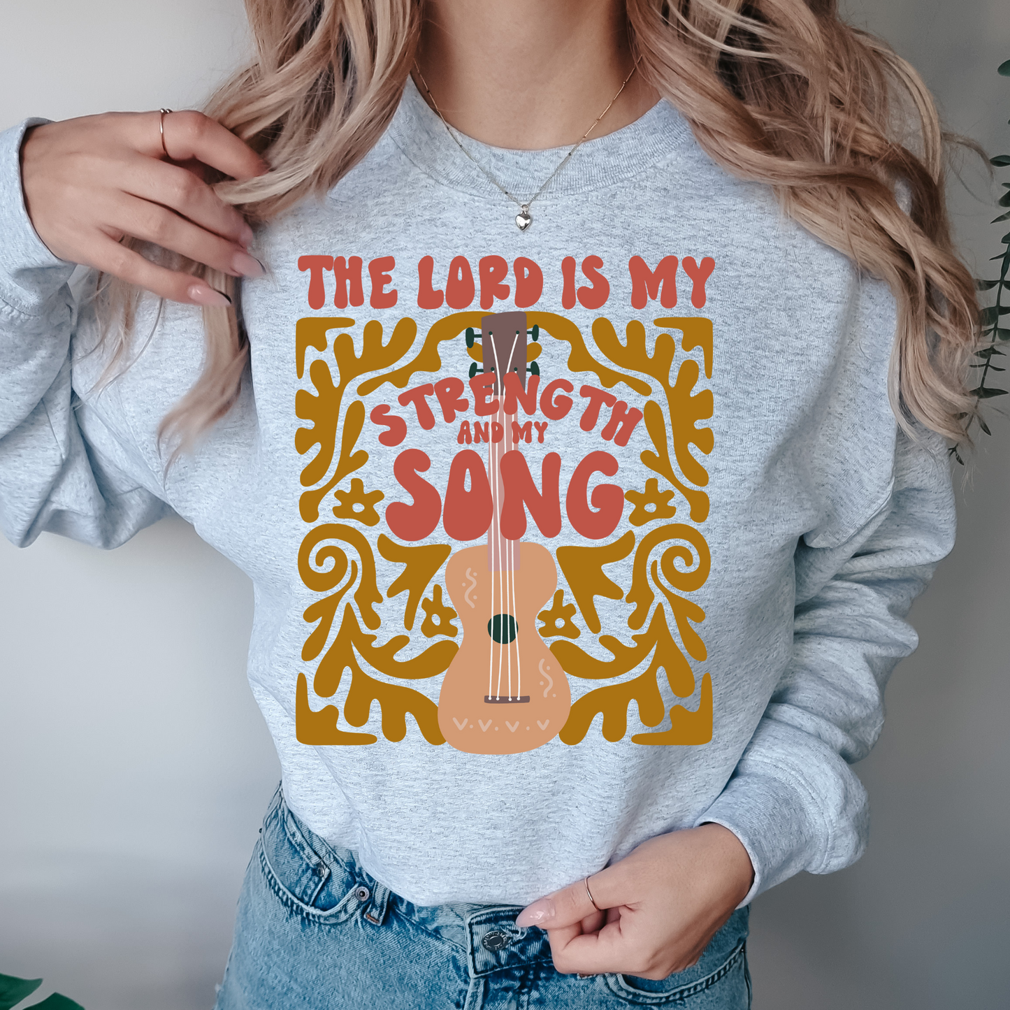 The Lord is my Strength and my Song Faith DTF Transfer