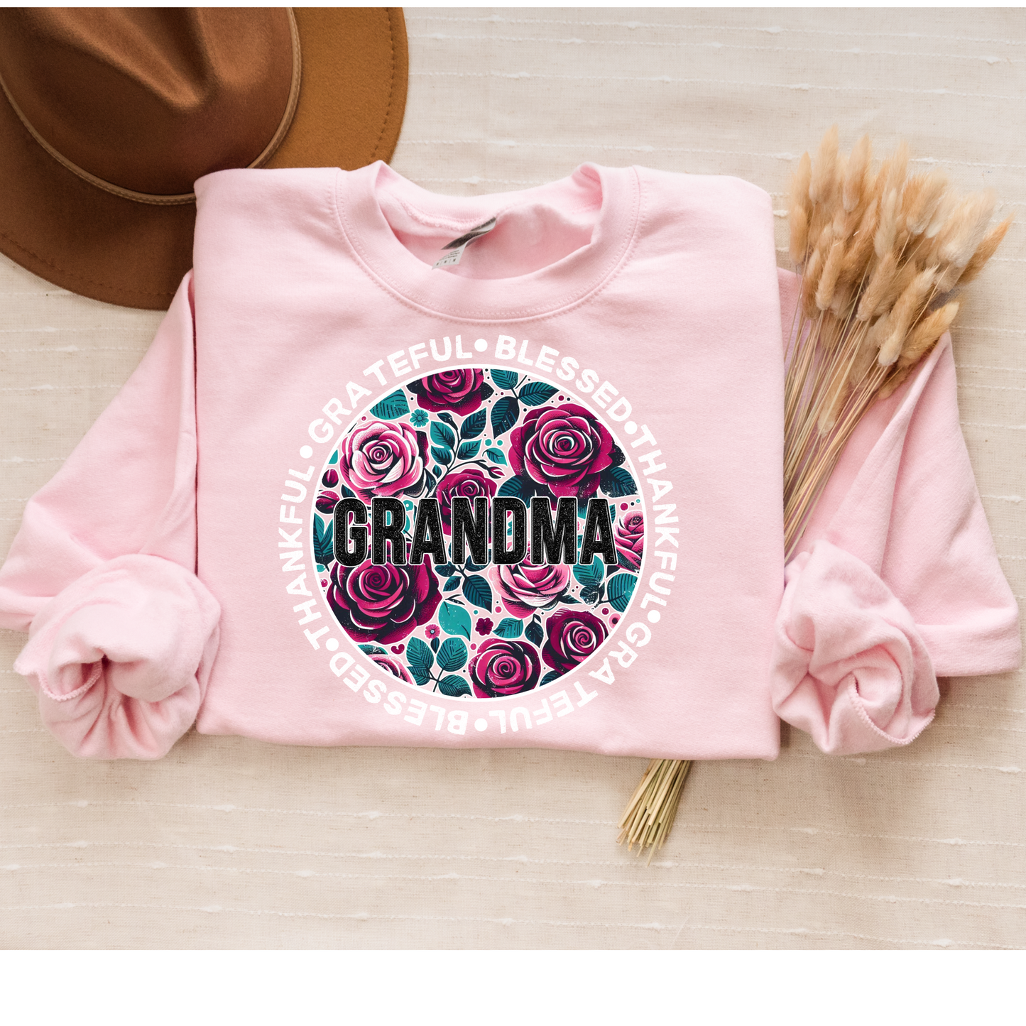 Grandma Floral DTF Transfer