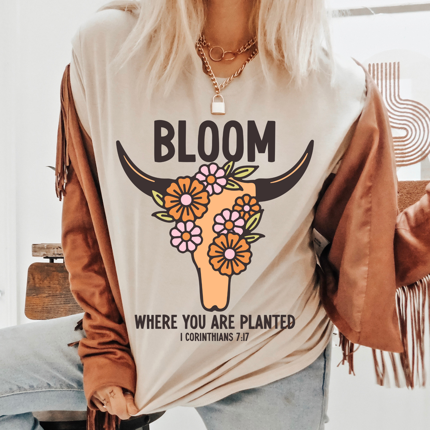 Bloom Where you are Planted PNG Digital Download