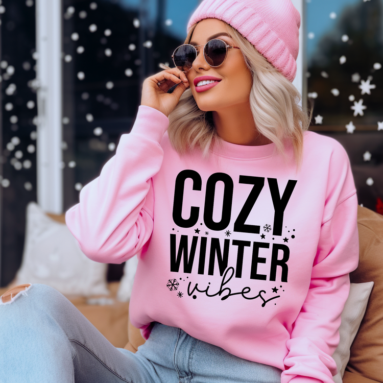 Cozy Winter Vibes DTF Transfer