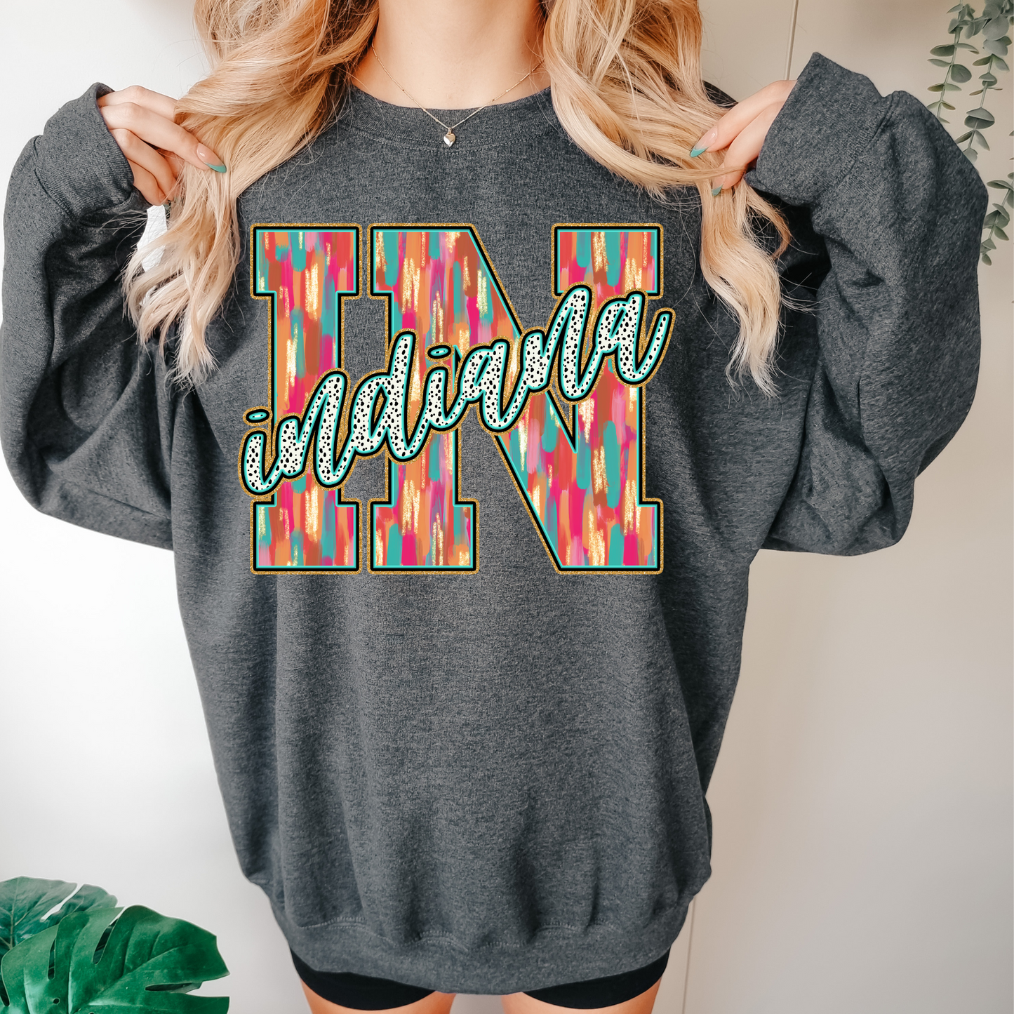 Brushstroke Indiana DTF Transfers