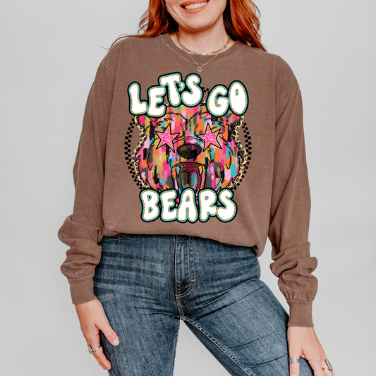 Let's Go Bears DTF Transfer