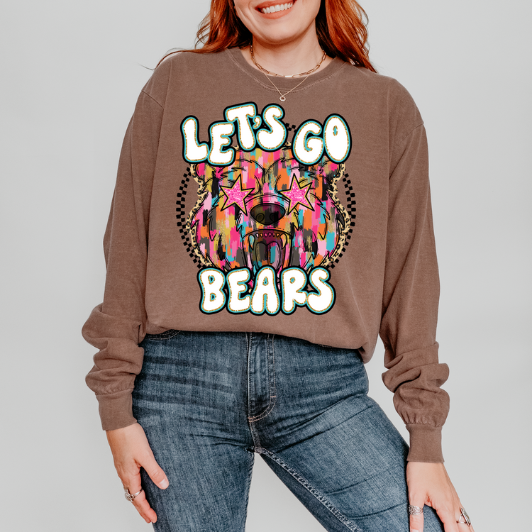 Let's Go Bears DTF Transfer