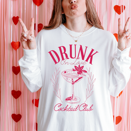 Drunk in Love Valentines DTF Transfer