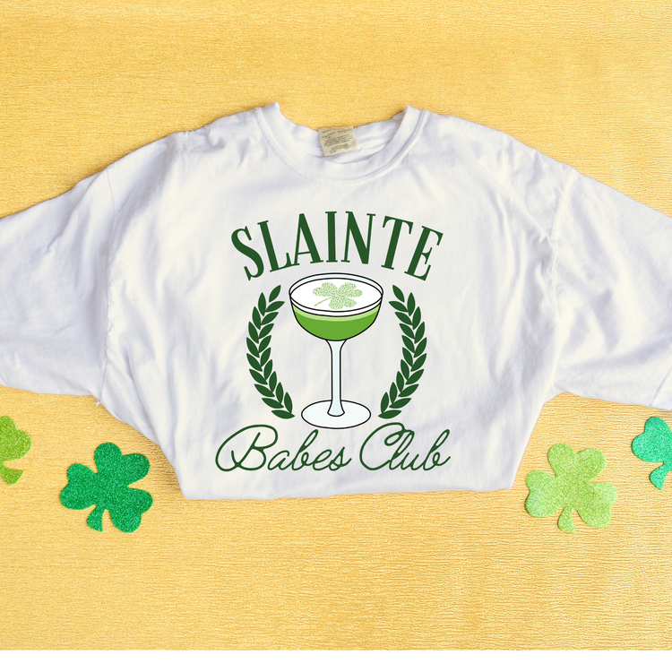 Slainte Babes Club Saint Patrick's Day DTF Transfer