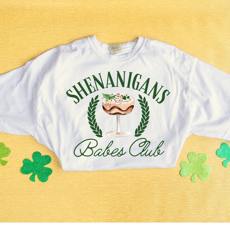 Shenanigans Babes Club Saint Patrick's Day DTF Transfer