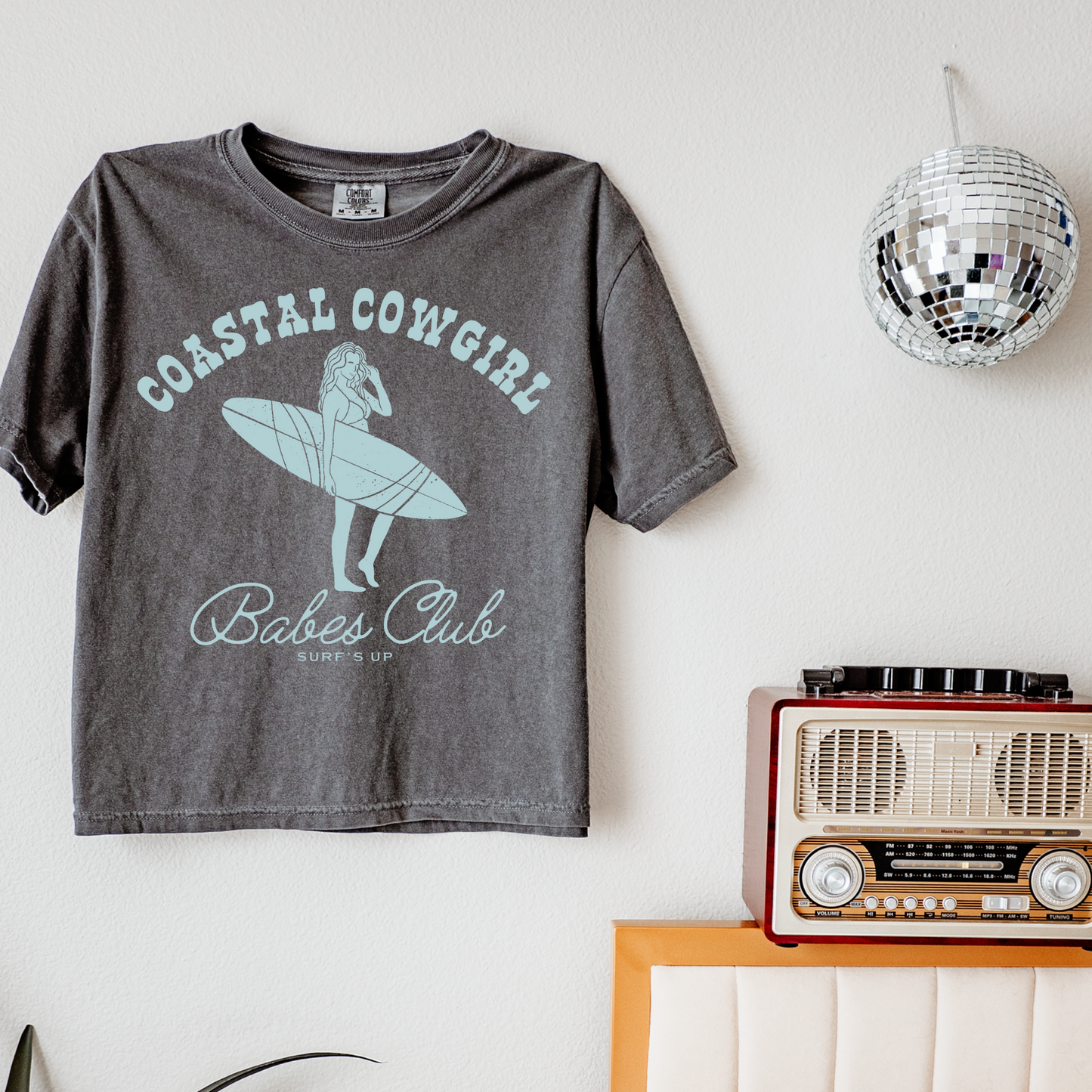 Coastal Cowgirl Babes Club Western Summer DTF Transfer