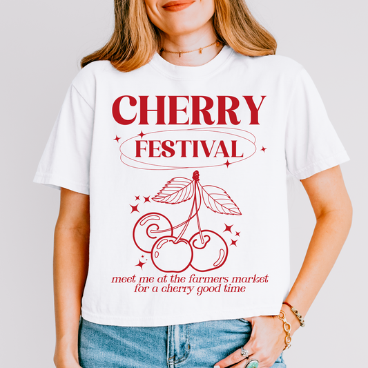 Cherry Festival DTF Transfer