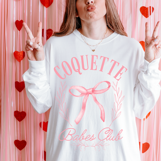 Coquette Babes Club DTF Transfer