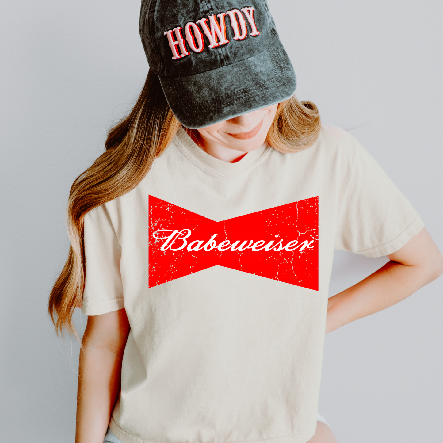 Babeweiser Distressed Western DTF Transfer