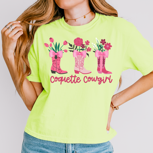 Coquette Cowgirl Western DTF Transfer