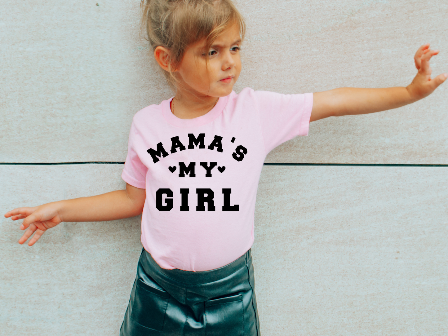 Mama's My Girl Black Font PNG Digital Download