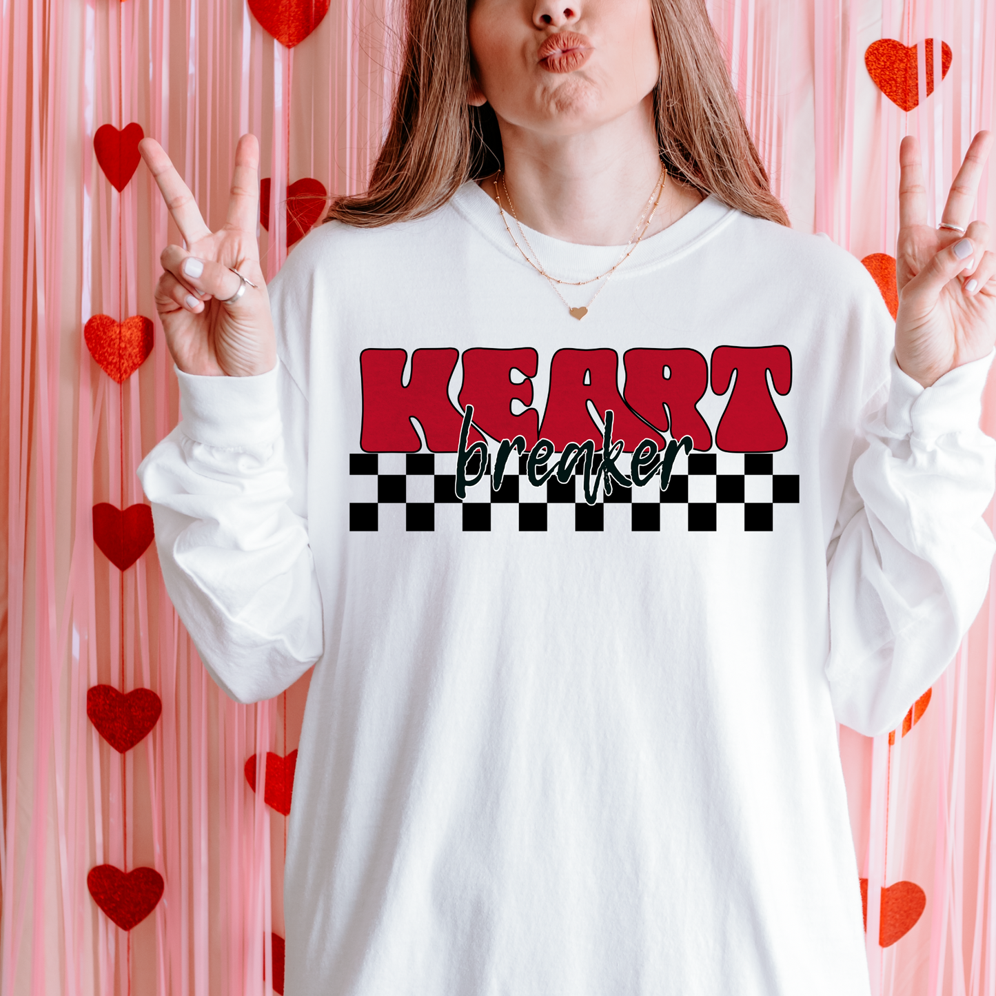 Heartbreaker Retro Valentines PNG Digital Download