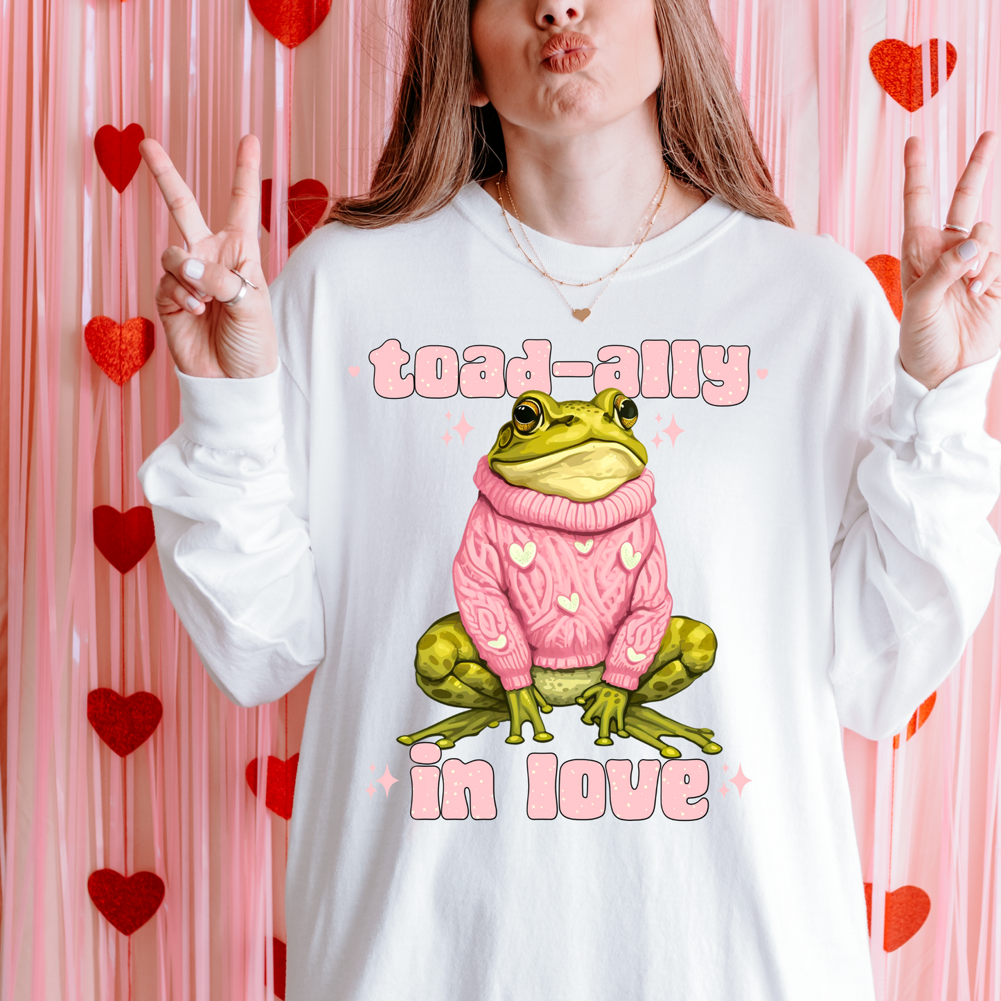 Toad-ally In Love Valentine's PNG Digital Download