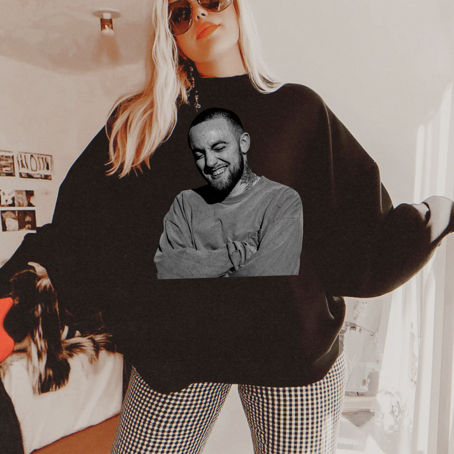 Mac Silhouette DTF Transfer