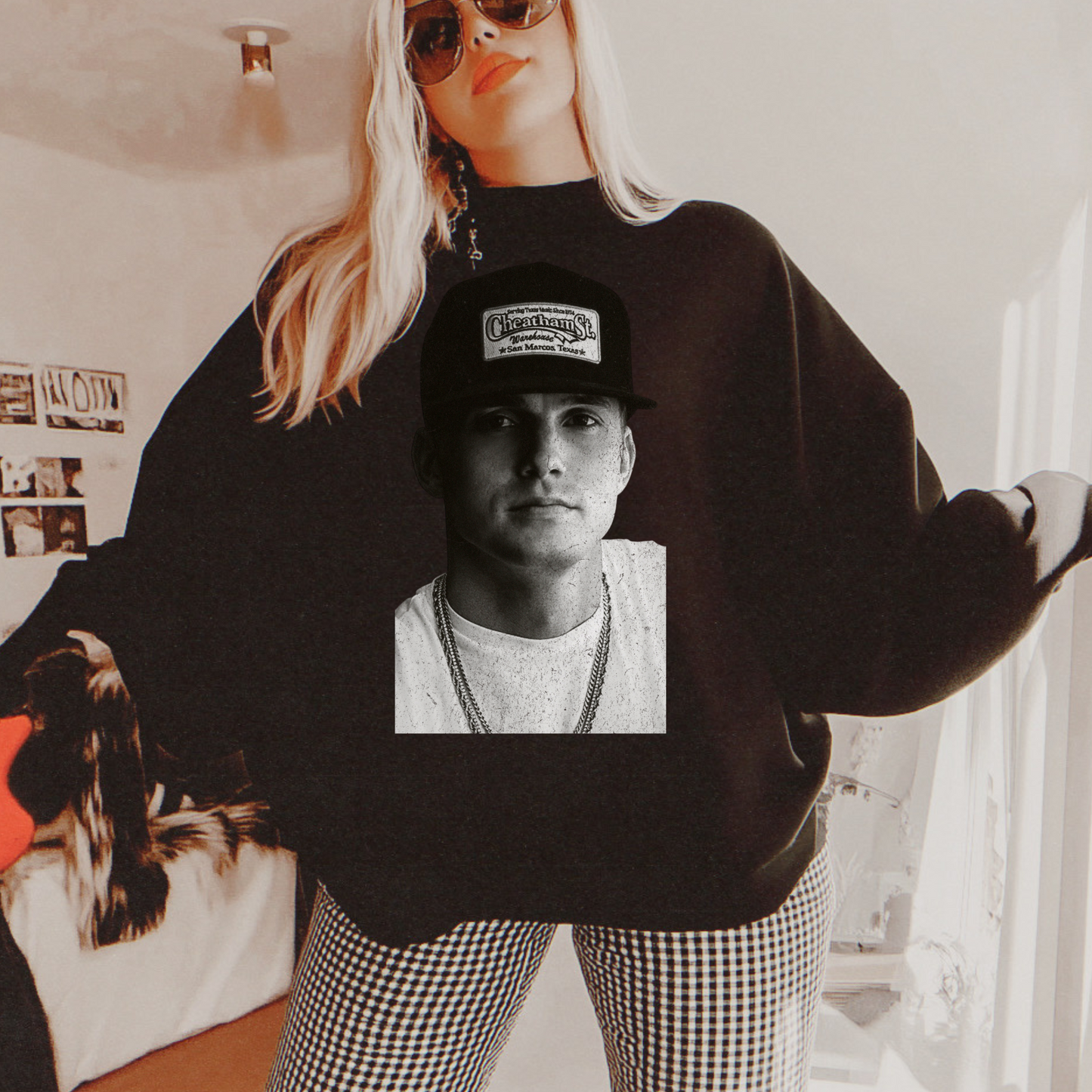 Parker Silhouette DTF Transfer