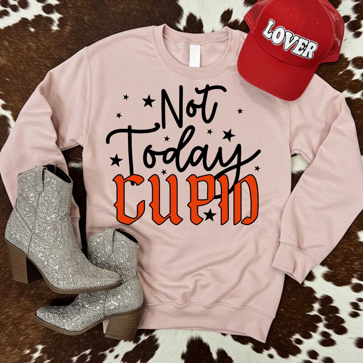 Not Today Cupid DTF Transfer