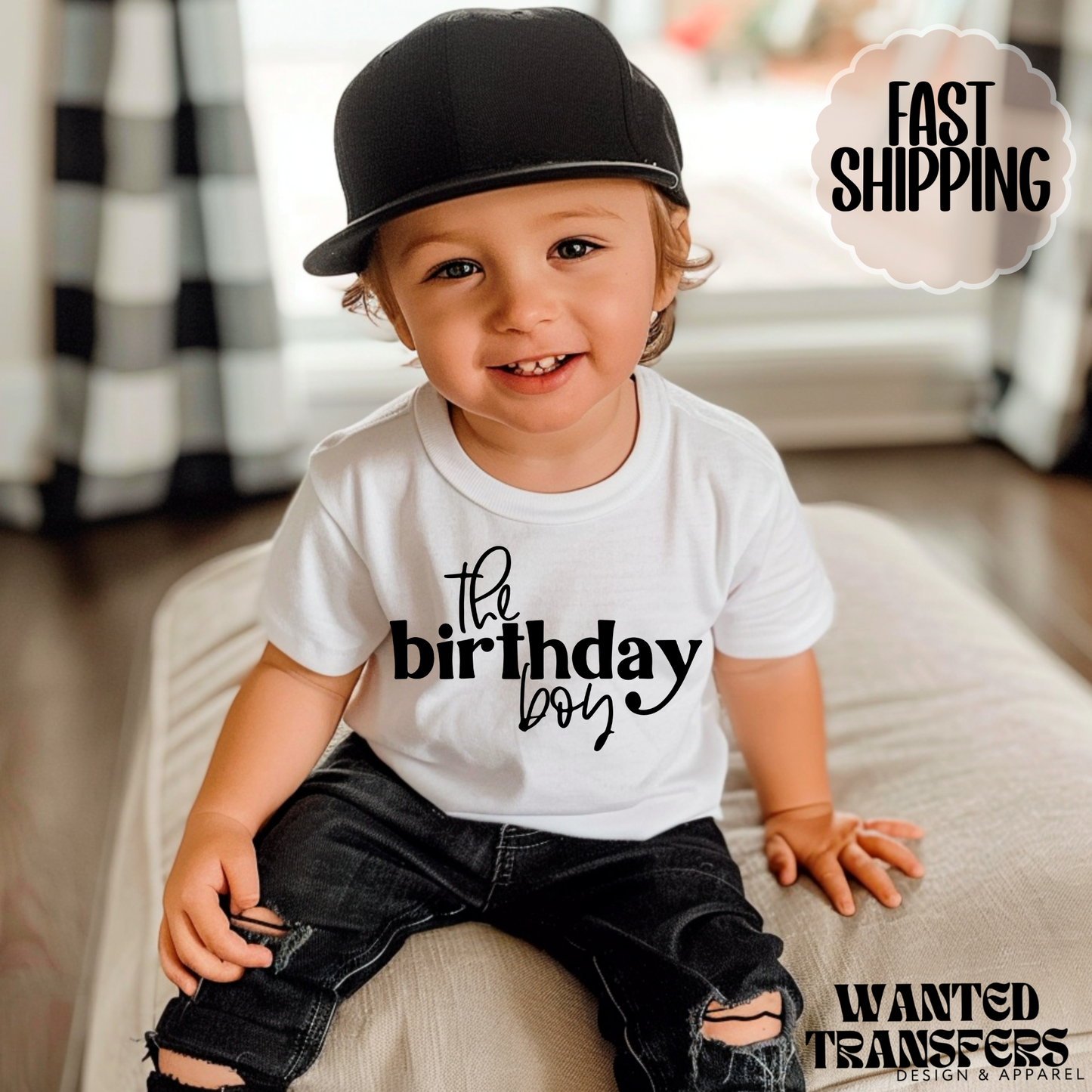 The Birthday Boy Trendy Minimalist Birthday Shirt, Tee, Onesie, Birthday Boy, All Ages, Toddler, Youth, Kids Bday, Minimalist